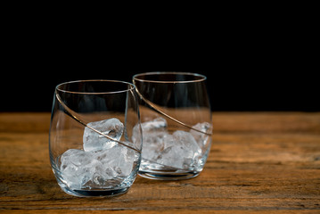  Pouring whiskey into a glass