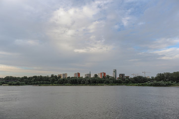 budynki nad Wisłą © FOTOWAWA