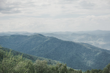 Beautiful mountains in Altai