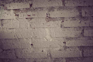 old wall brick background / mortar