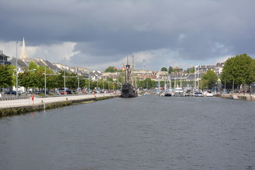 Port de Caen, Normandie France