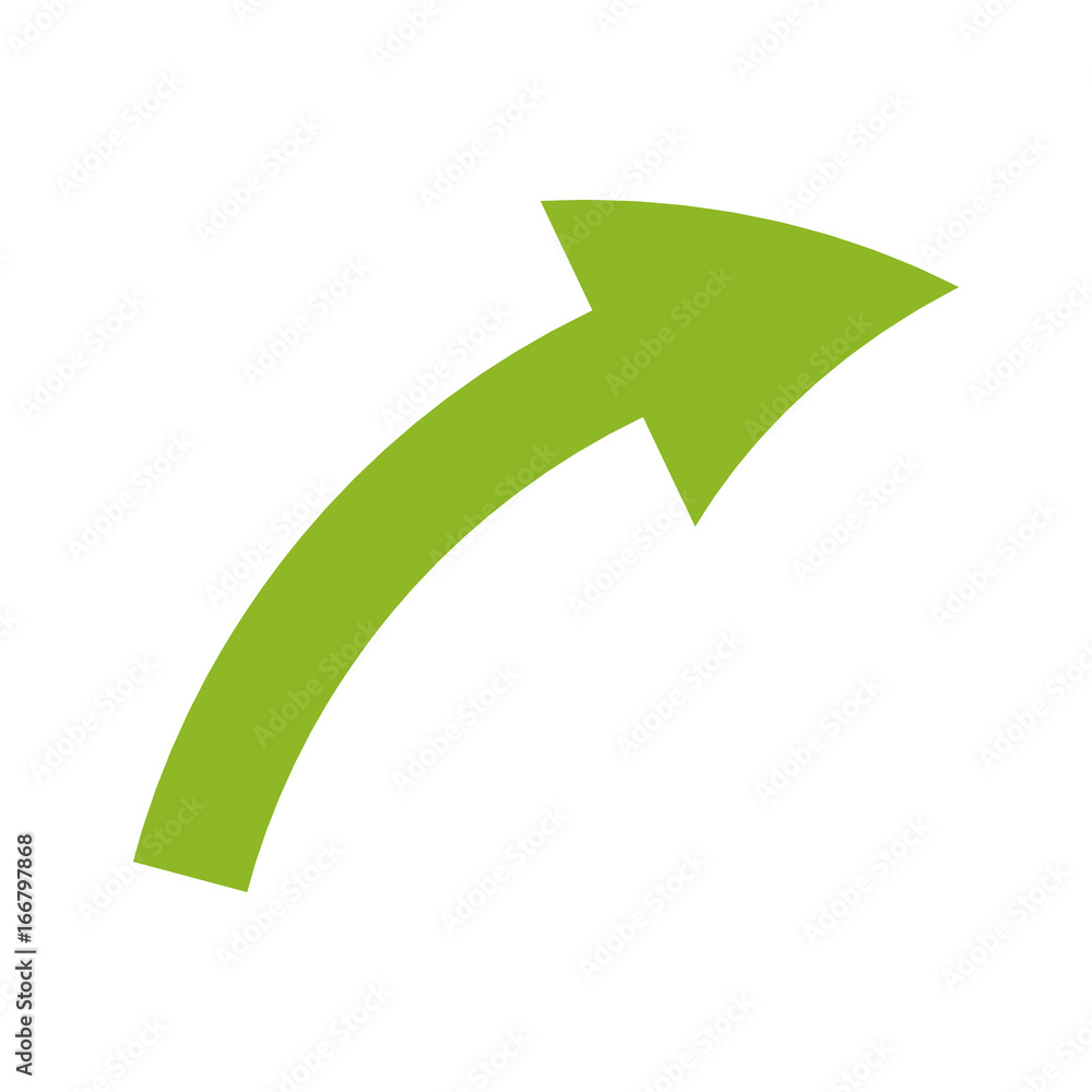 Poster arrow symbol for your web site design