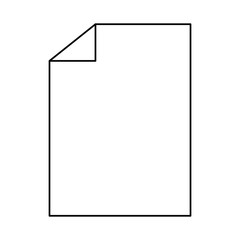 document paper office object supply icon