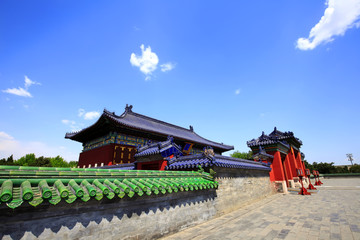 Naklejka premium The temple of heaven in Beijing, China