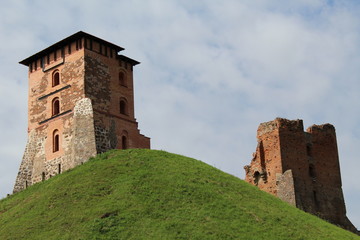 The ruins of the Novogrudok castle