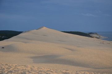 Fototapeta na wymiar dune du Pilat - dune de sable