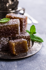 Homemade fruit marmalade