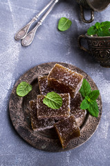 Homemade fruit marmalade