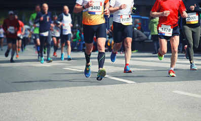 Marathon Läufer