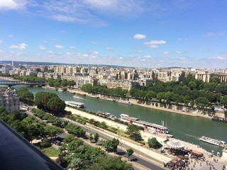 Paris from eiffel tower