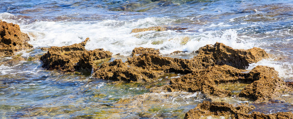 Rocks in the sea