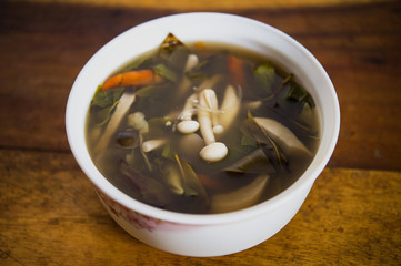 Mushroom soup