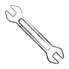 wrench spanner repair tool mechanic or engineer instrument