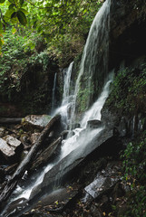Waterfall in Phuhinrongkla National Park,Thailand