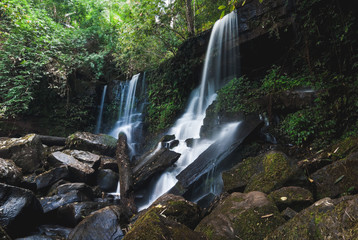 Waterfall in Phuhinrongkla National Park,Thailand