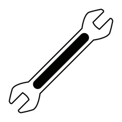 wrench spanner repair tool mechanic or engineer instrument