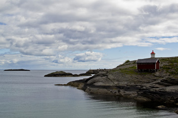  Lofoten Islands, Reine, Northern Norway, Arctic landscapes, Northern nature, Scandinavia, rocks and sea