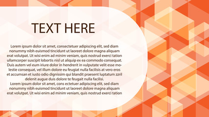 The Template Abstract Background