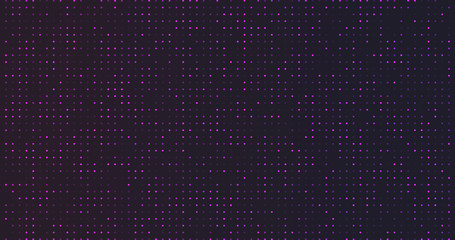 Futuristic network connecting dots - Computer generated abstract background