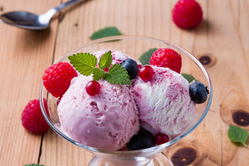 fruit ice cream