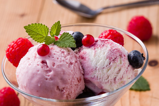 fruit ice cream