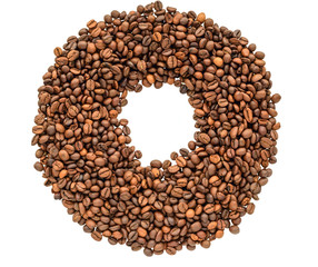 Background of coffee beans
