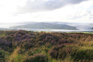 Aussicht von Grianan of Aileach - Irland