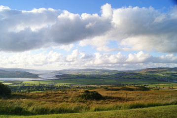 Aussicht von Grianan of Aileach - Irland