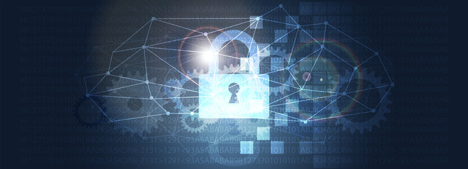 lucchetto, sicurezza, accesso, reti, internet