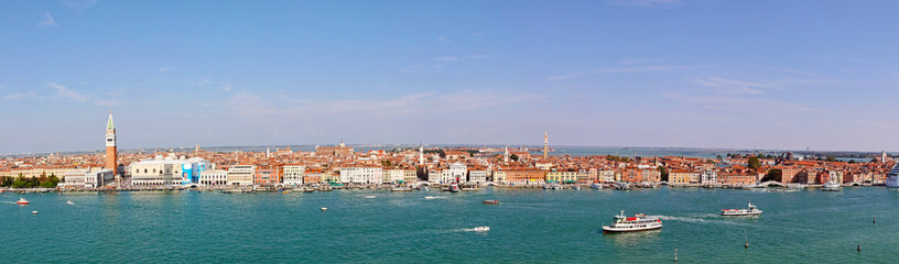 Long Panorama Venice Italy