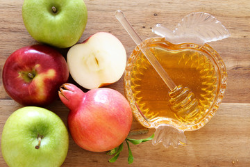 Rosh hashanah (jewish New Year holiday) concept
