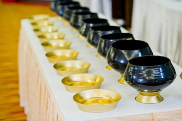 monk food thai wedding