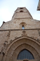 Fototapeta premium San Francesco church in Alghero, Sardinia, Italy 