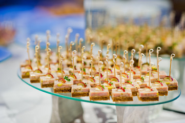 wedding catering food. cocktail food. dessert