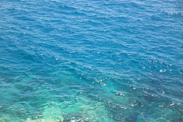 Azure ocean water
