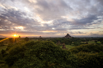 Fototapeta na wymiar Bagan Myanmar