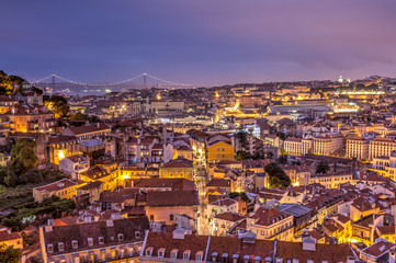 Fototapeta na wymiar Sunset in Portugal