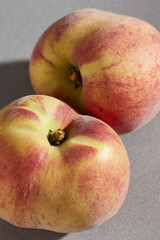 Fresh yellow peaches from Chester County, Pennsylvania, USA