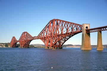 Fototapeta na wymiar Forth Bridge Scotland