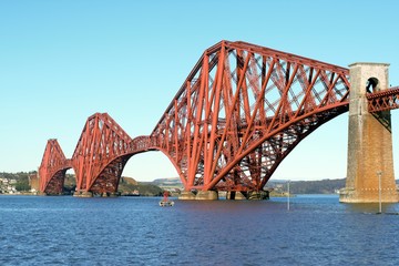 Obraz premium Forth Bridge Scotland