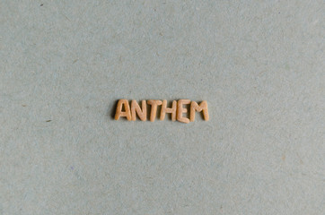 Anthem word