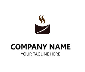 logo coffee cup hot