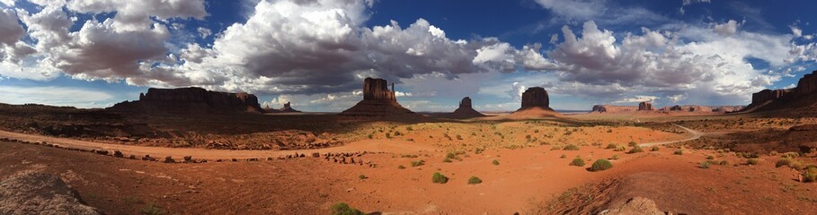 Panoramica Monument Valley US