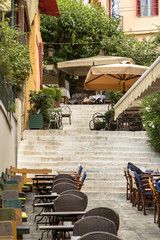 Street cafe, Athens, Greece