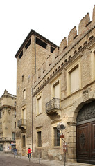 Fototapeta na wymiar View of old Padua. Italy
