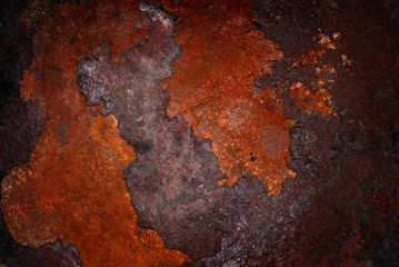 Naklejka premium rust steel surface for background