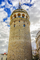 Obraz premium Galata Tower, Istanbul,Turkey
