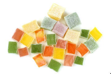 Delicious colorful Turkish delight