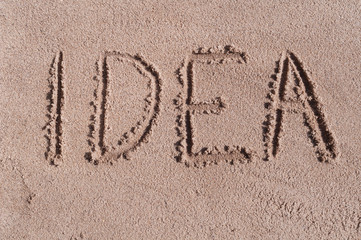 Fototapeta premium Handwritten word 