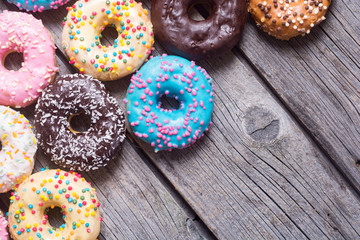 Beauty assorted donuts